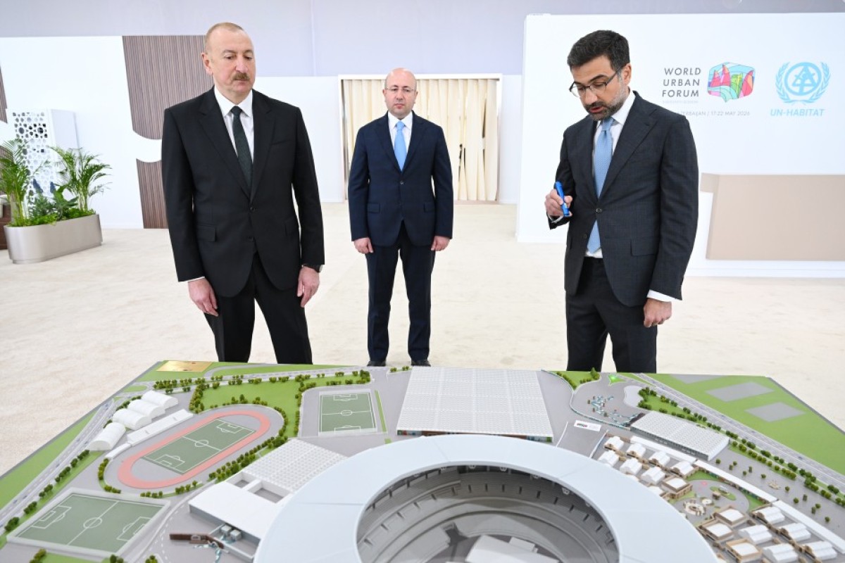 Ильхам Алиев ознакомился с подготовкой к форуму WUF13 в Баку-ФОТО 