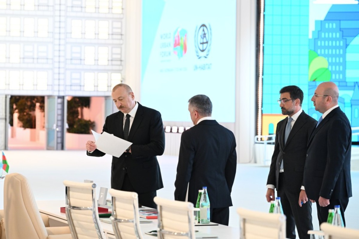 Ильхам Алиев ознакомился с подготовкой к форуму WUF13 в Баку-ФОТО 