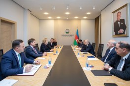 Министр энергетики Азербайджана встретился с CEO bp Мег О’Нилл