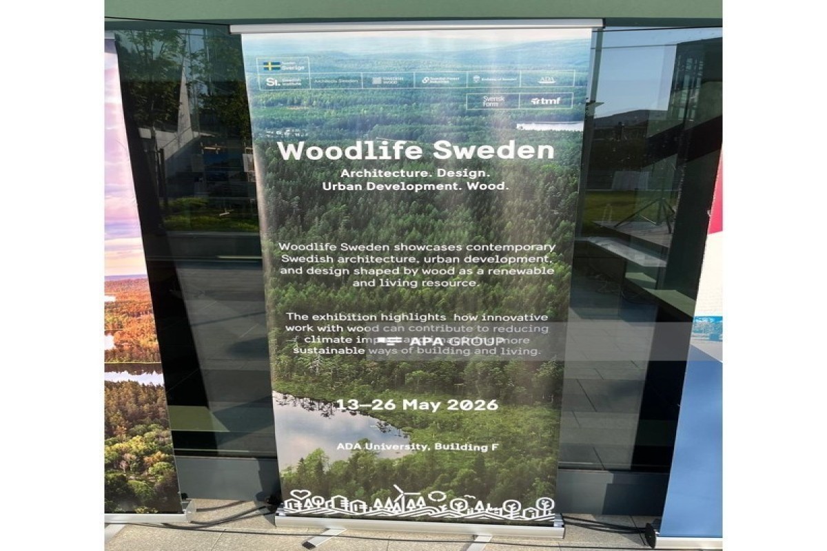 В Баку открылась выставка шведской деревянной архитектуры WOODLIFE SWEDEN-ФОТО 
