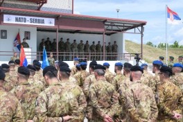 Сербия впервые проводит совместные учения с НАТО-ФОТО 