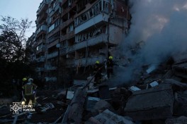 В результате удара России по Киеву погиб один человек, ещё 16 получили ранения