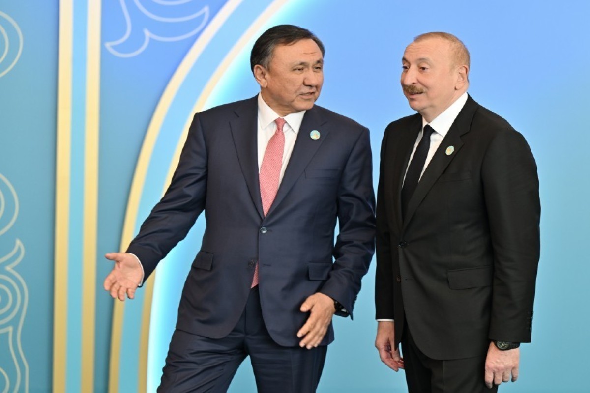 Ильхам Алиев участвует в неформальном саммите ОТГ в Туркестане-ФОТО 