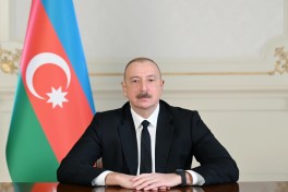 В аккаунтах Президента Ильхама Алиева в соцсетях размещена публикация в связи с визитом в Казахстан
