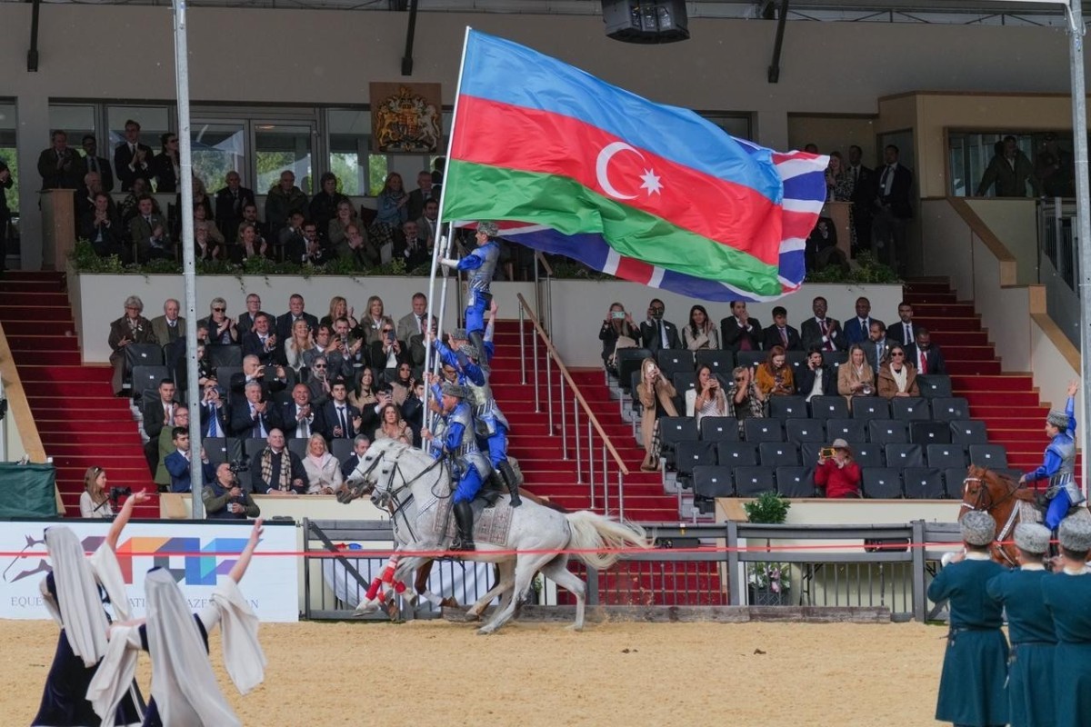 Король Чарльз III посетил азербайджанское шоу на Windsor Royal Horse Show-ФОТО 