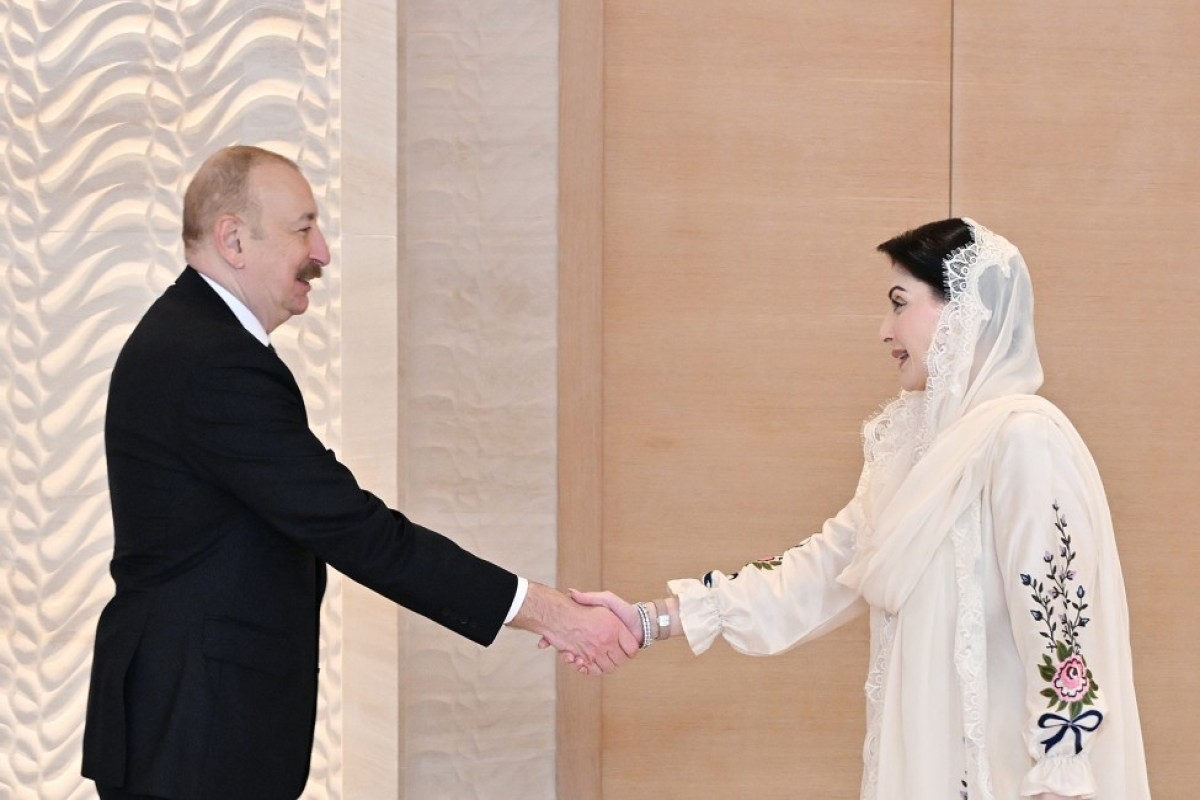 Президент Ильхам Алиев принял главного министра пакистанской провинции Пенджаб-ФОТО 