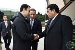 Председатель Президентского совета Ливии прибыл с визитом в Азербайджан