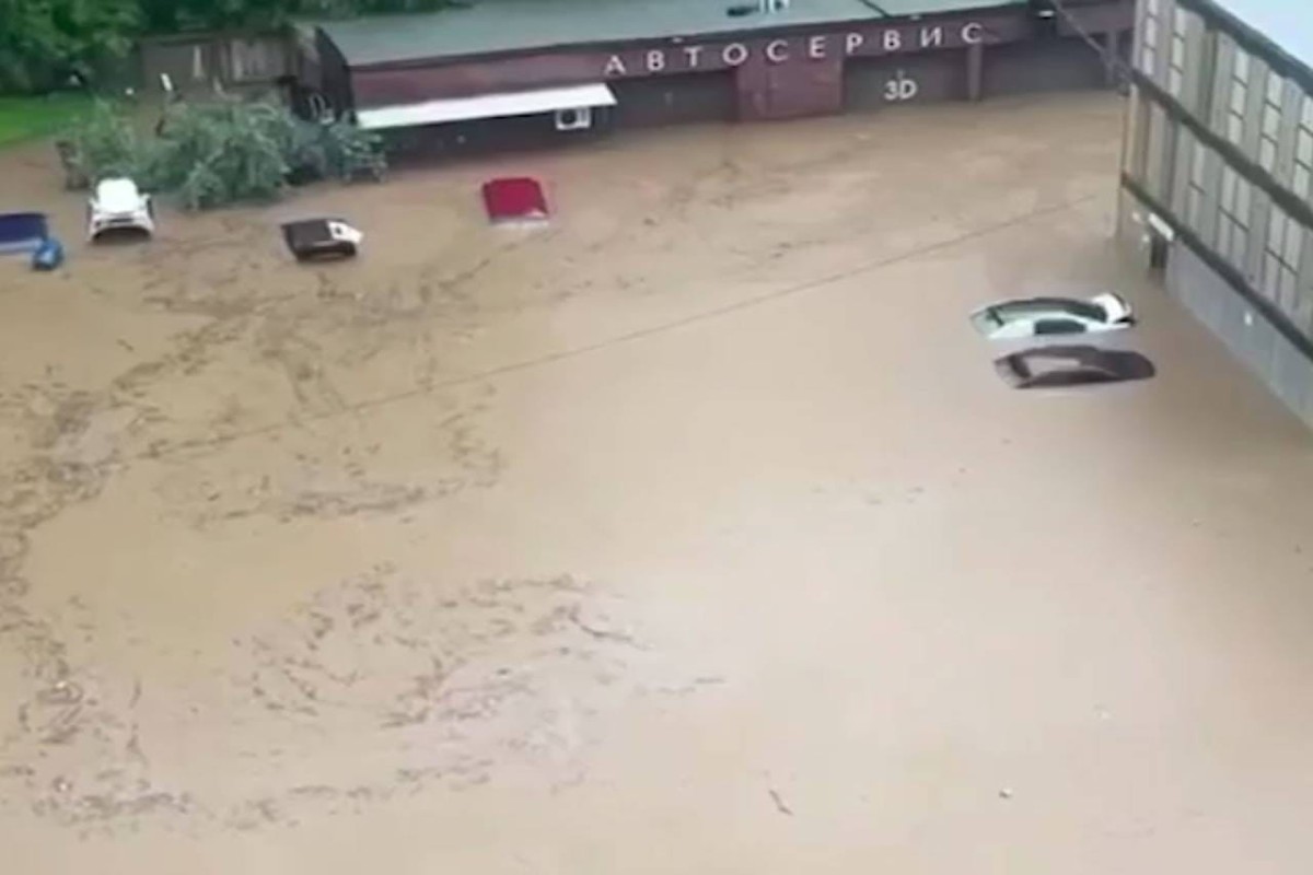 Двухдневные ливни затопили районы Москвы-ФОТО -ВИДЕО 