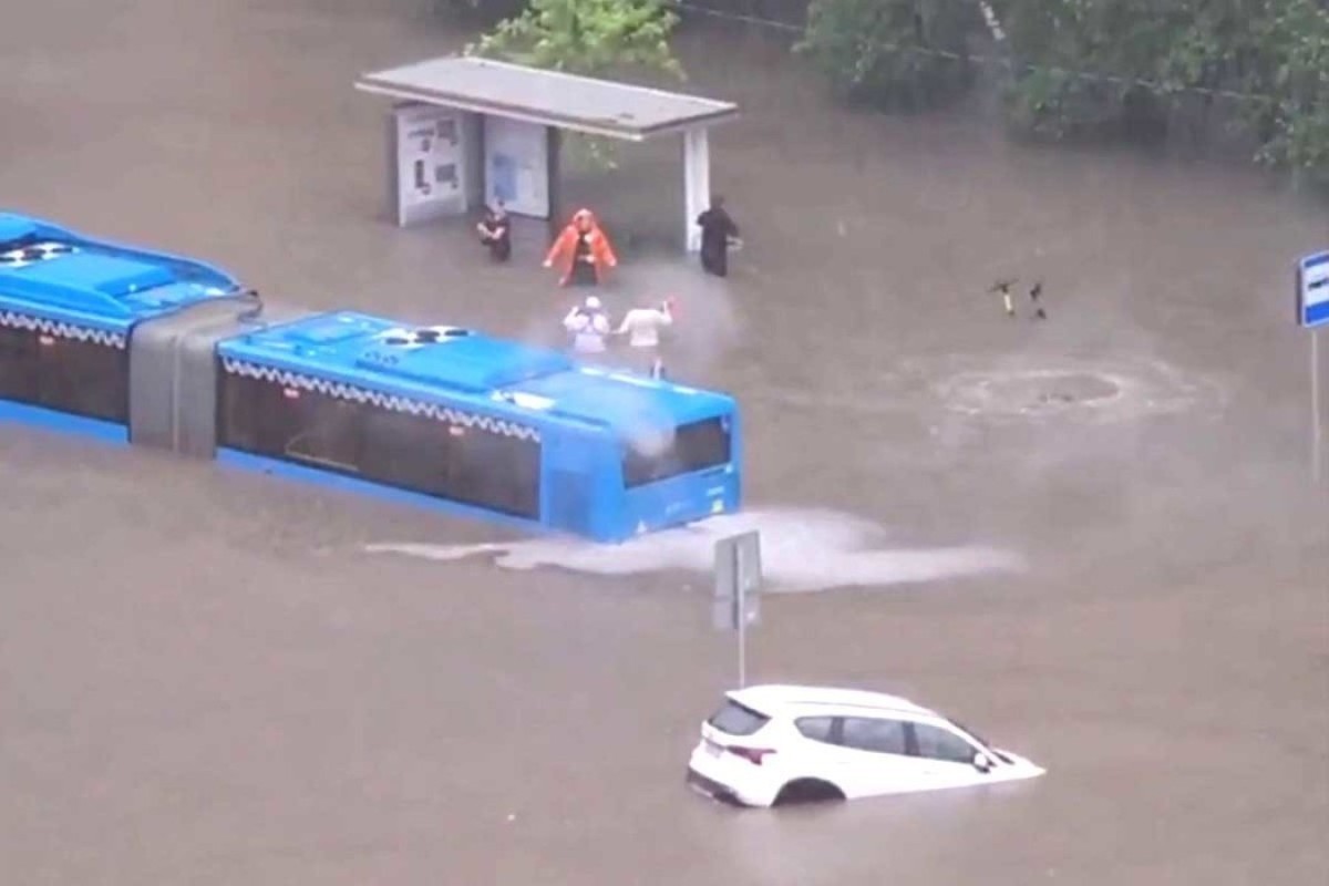 Двухдневные ливни затопили районы Москвы-ФОТО -ВИДЕО 
