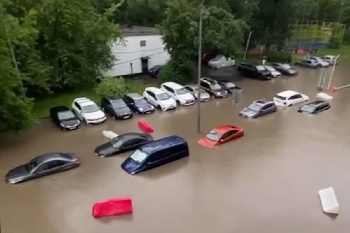 Двухдневные ливни затопили районы Москвы-ФОТО -ВИДЕО 