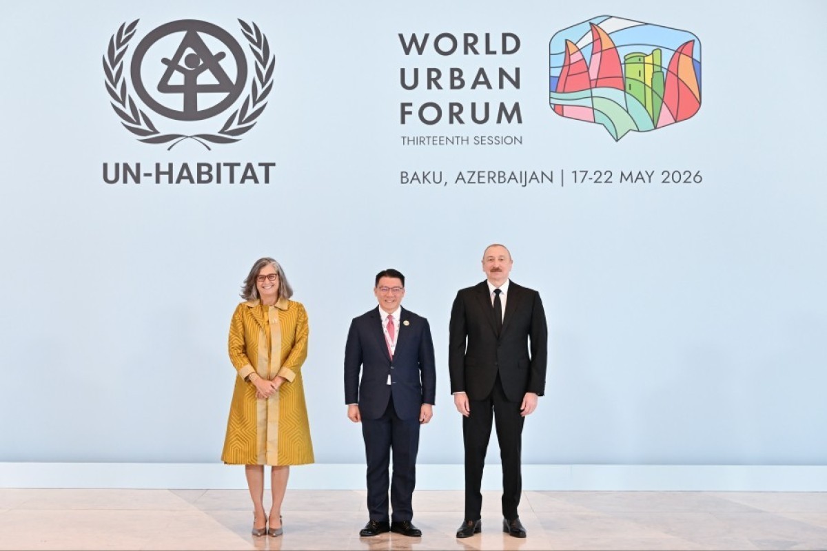 Ильхам Алиев принимает участие в церемонии открытия 13-й сессии WUF13 - ПРЯМОЙ ЭФИР  