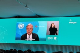 На WUF13 Гутерриш выступил с заявлением о праве человека на жилье