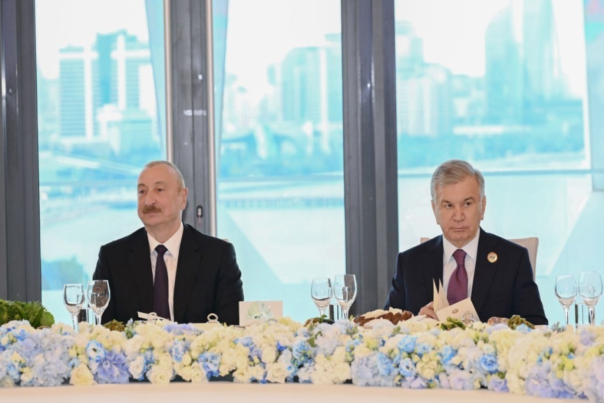 Дан официальный прием в честь глав государств и делегаций, принимающих участие в WUF13-ФОТО 