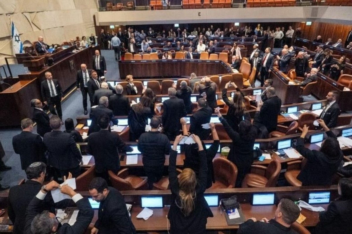 В Израиле начался процесс роспуска парламента