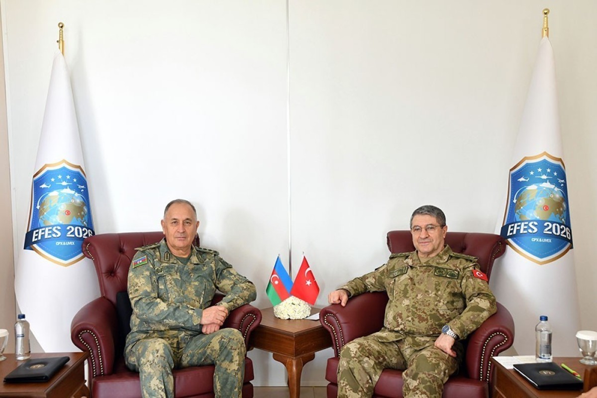 Руководство Минобороны Азербайджана прибыло в Турцию на учения EFES-2026-ФОТО 