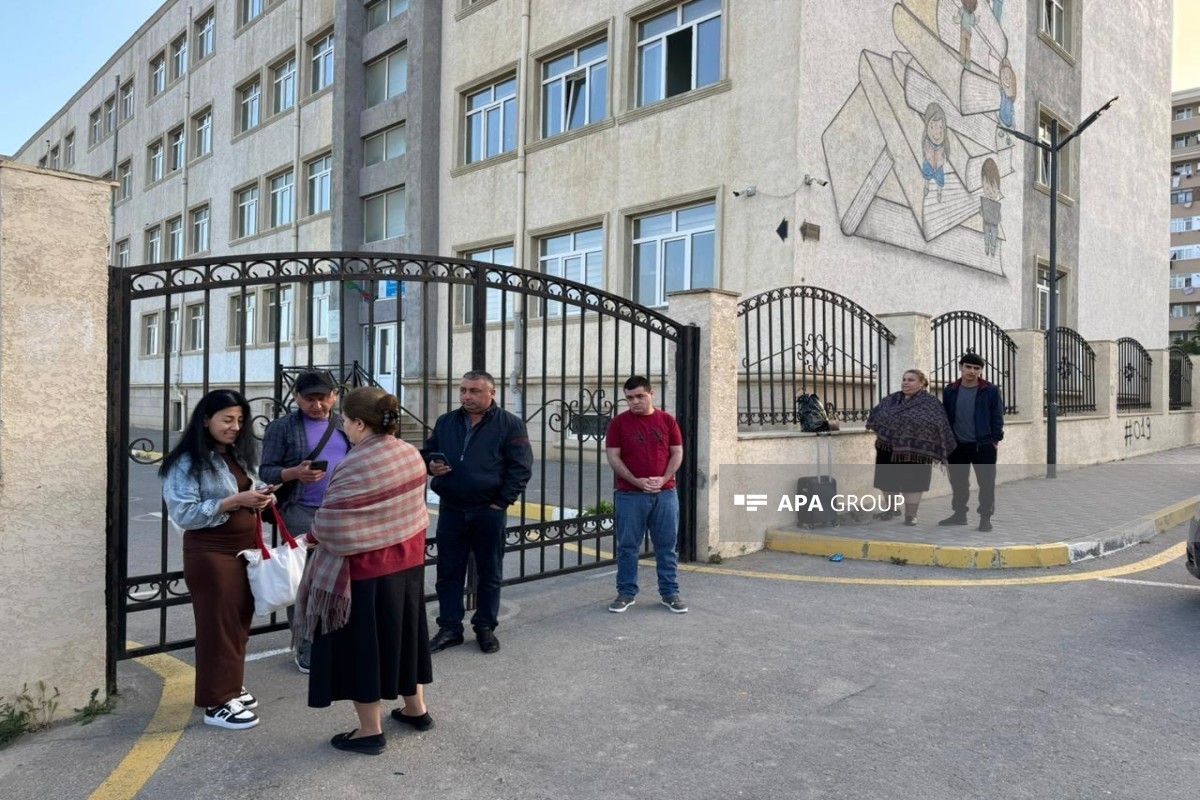 Очередная группа переселенцев отправилась в село Шюкюрбейли Джабраильского района-ФОТО 