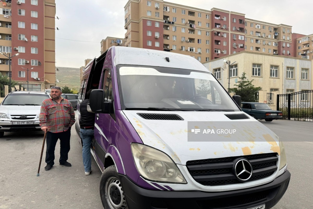 Очередная группа переселенцев отправилась в село Шюкюрбейли Джабраильского района-ФОТО 