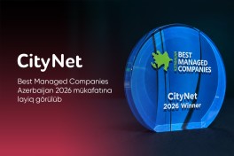 CityNet удостоен награды Best Managed Companies Azerbaijan 2026-ФОТО 