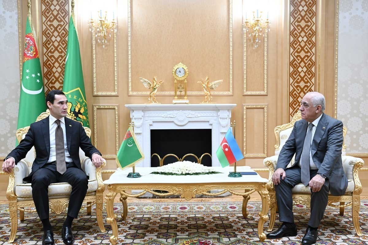 Али Асадов встретился с Президентом Туркменистана