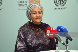 Замгенсека ООН: WUF13 помогает показать развитие Азербайджана