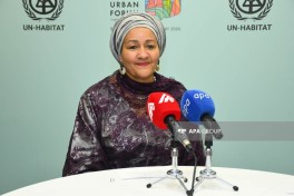 Амина Мохаммед: ООН участвует в поддержке мирного процесса и восстановления Карабаха