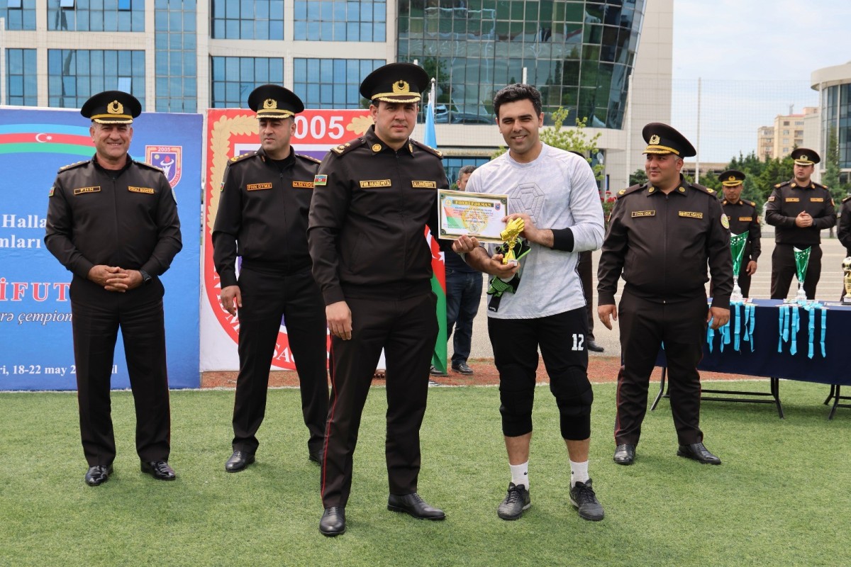В МЧС подвели итоги чемпионата по мини-футболу-ФОТО 