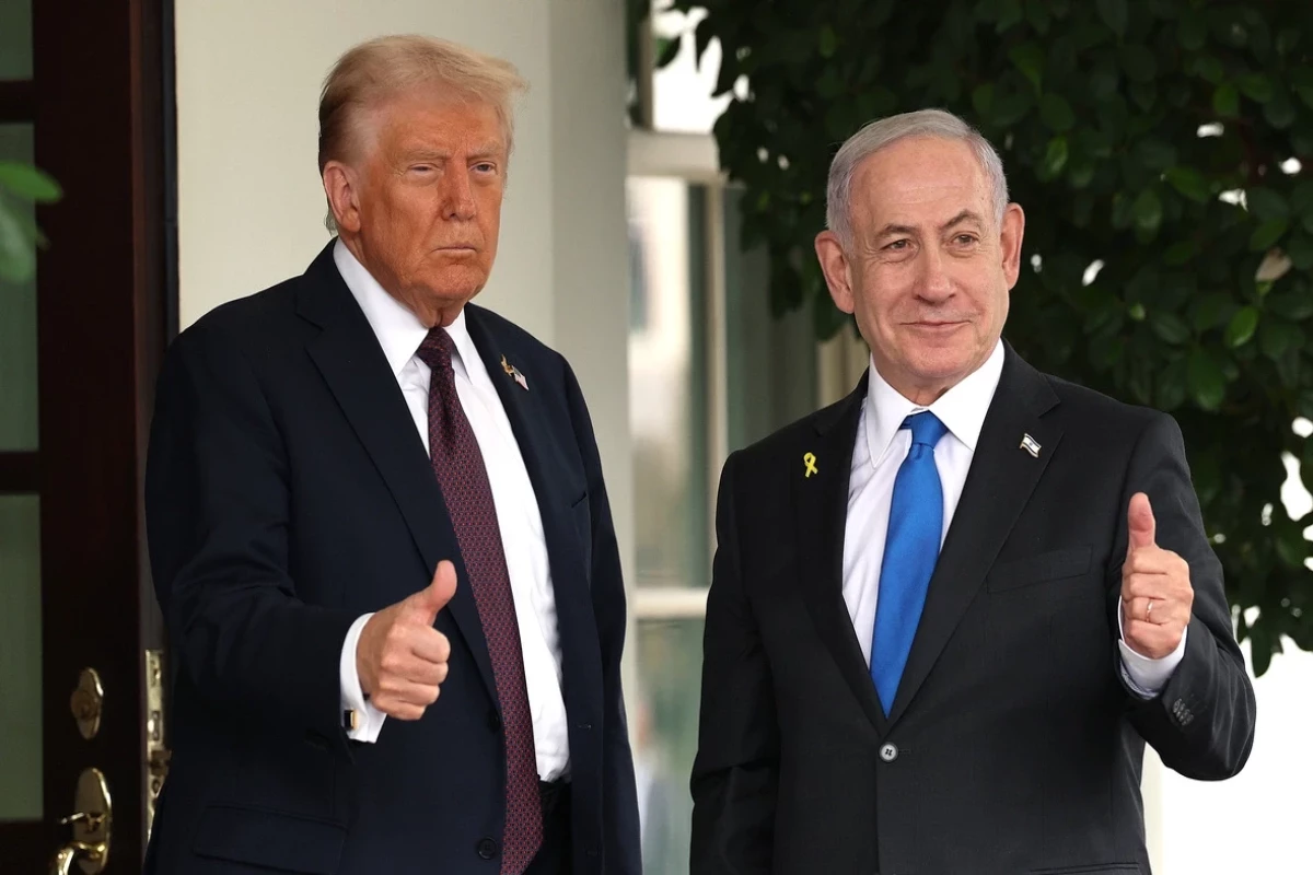 президент США Дональд Трамп, премьер-министр Израиля Биньямин Нетаньяху