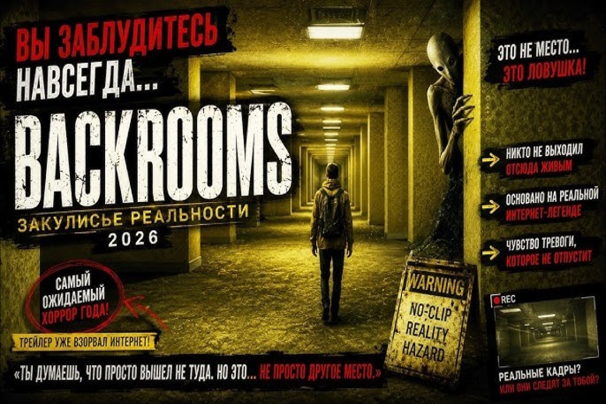 Фильм Backrooms может стать главным хоррором 2026 года