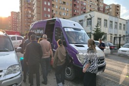 В село Шюкюрбейли отправлена очередная группа переселенцев-ФОТО 