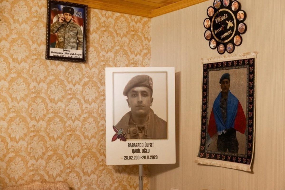 Лейла Алиева и Арзу Алиева посетили в Лянкяране семью шехида