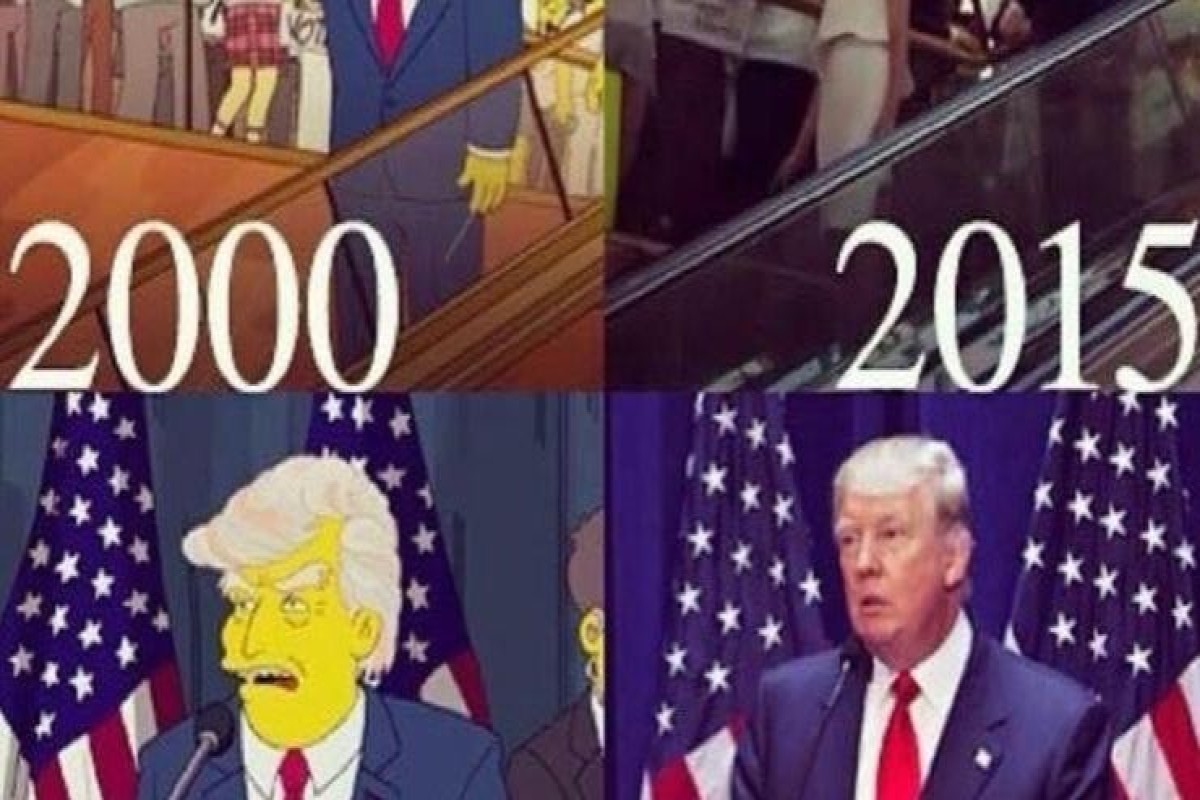 Автор «Симпсонов» о Трампе решил баллотироваться в президенты США