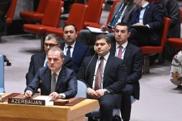 Джейхун Байрамов выступил на открытых дебатах Совбеза ООН-ФОТО 