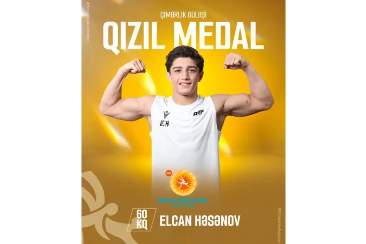 Азербайджан стал чемпионом Европы по пляжной борьбе