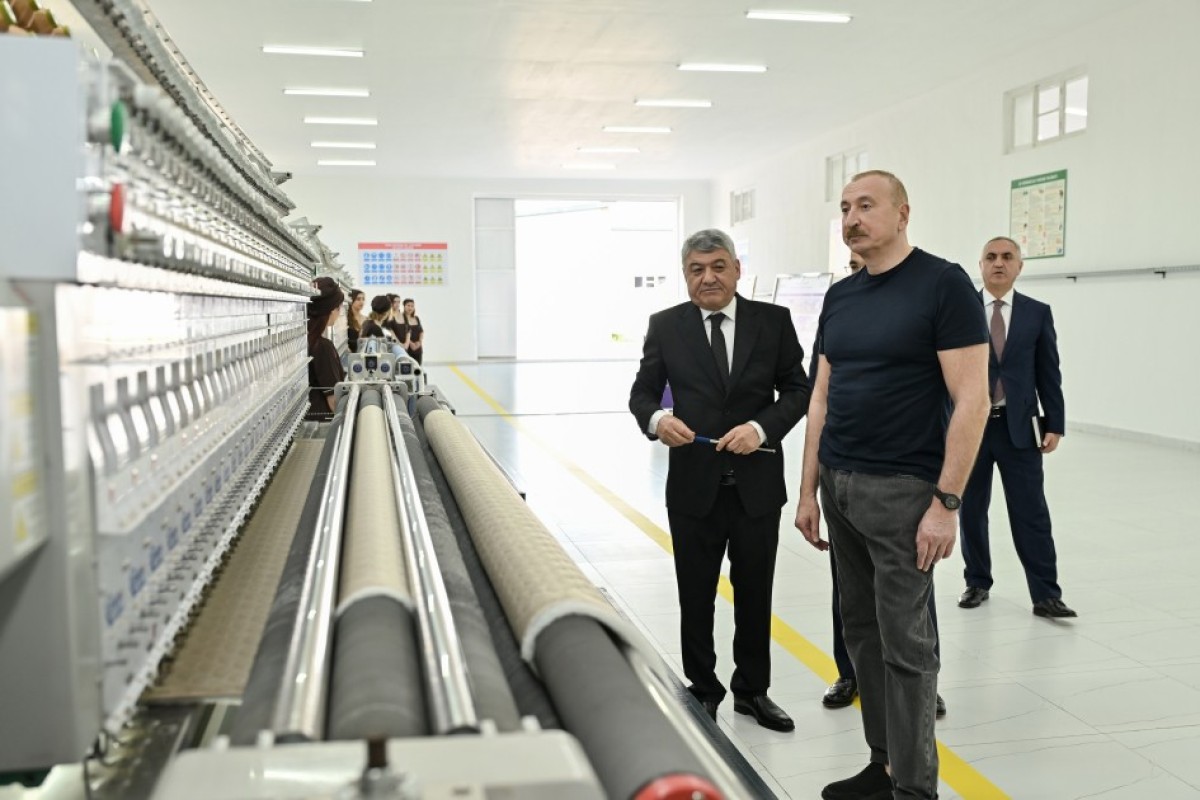 В Карабахе запущено новое текстильное производство-ФОТО 