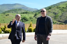 Ильхам Алиев посетил возвращенное село Бёюк Галадяряси