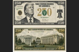 В США подтвердили разработку купюры $250 с портретом Трампа