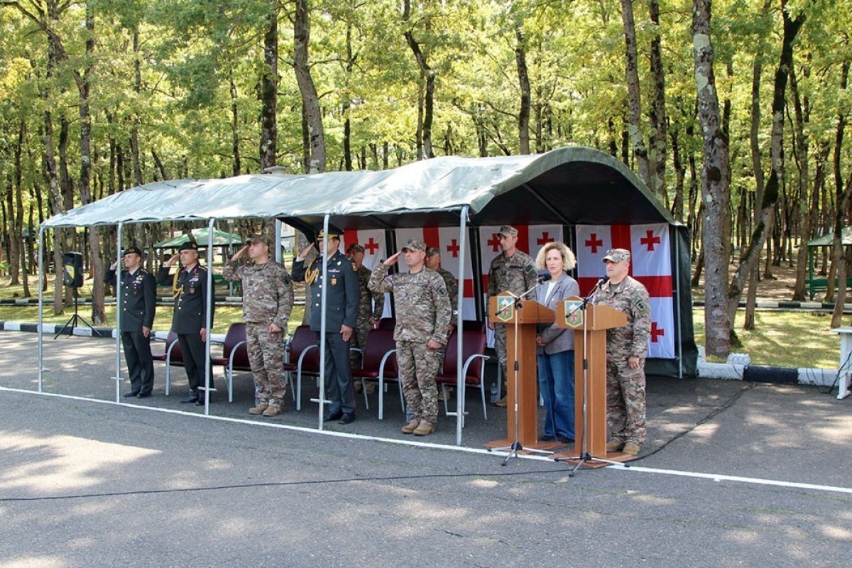 Военные Азербайджана завершили подготовку в горах Грузии-ФОТО 