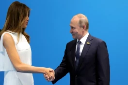 Путин обратился к супруге Трампа