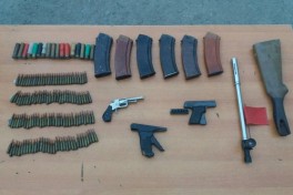 В Баку и регионах полиция обнаружила оружие