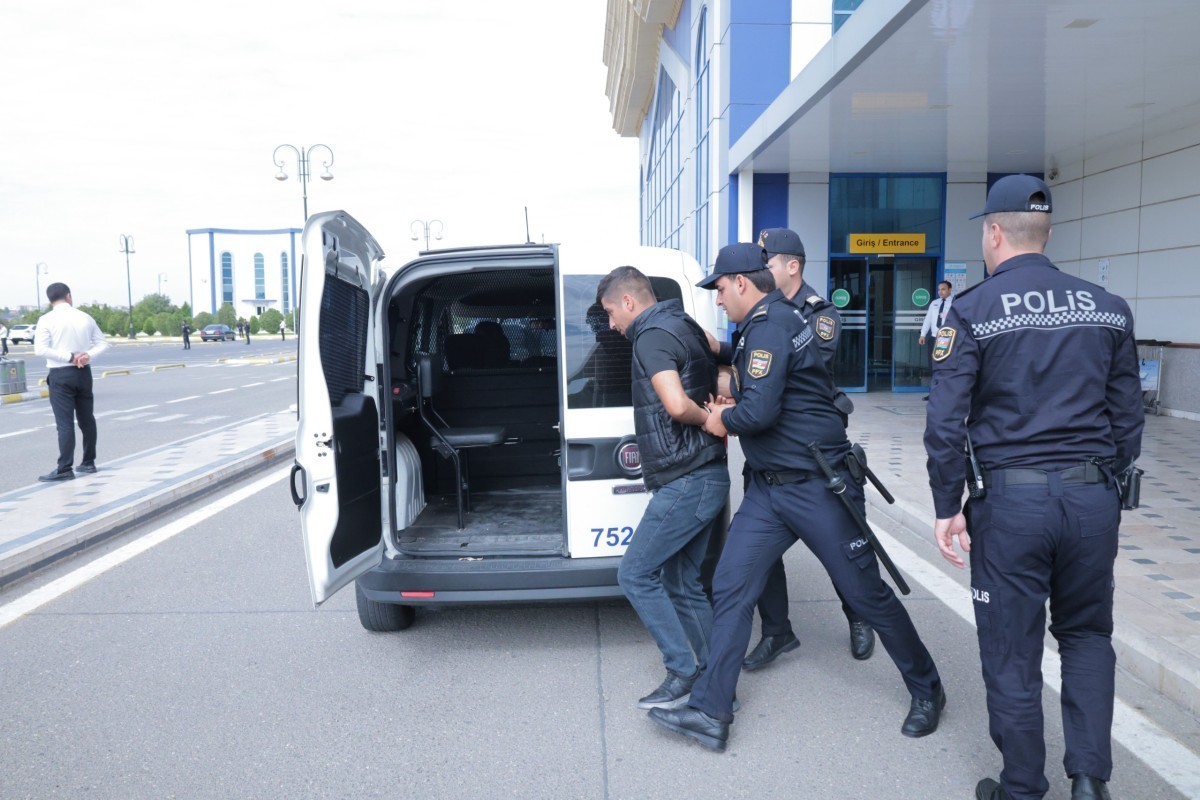 В аэропорту Нахчывана отработали действия при пожаре и авиакатастрофе-ФОТО 