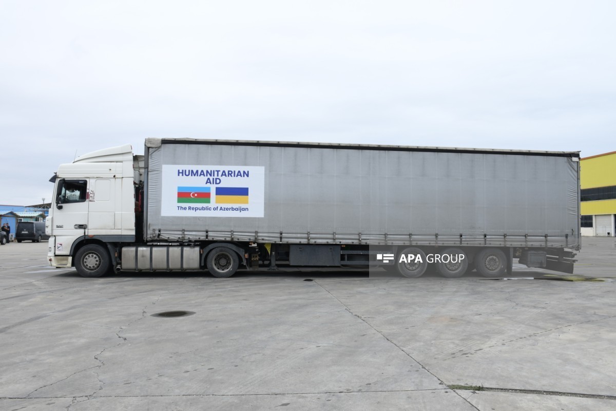 Азербайджан направил Украине новую партию помощи для подготовки к зиме-ФОТО 