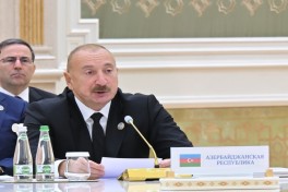 Ильхам Алиев: Каспий должен оставаться пространством мира и стабильности