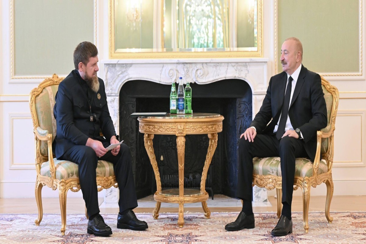 Ильхам Алиев принял Рамзана Кадырова-ФОТО 