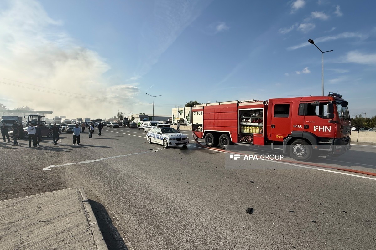 В Уджаре во время движения загорелся пассажирский автобус-ФОТО 