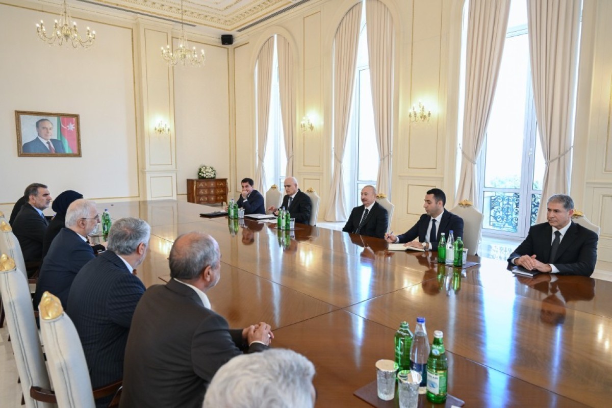 Президент Азербайджана принял министра внутренних дел Ирана-ФОТО 