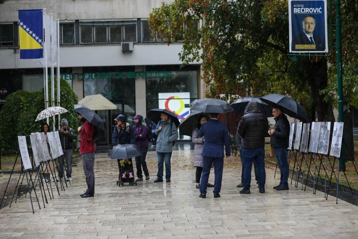 В Сараево прошла очередная экспозиция, посвящённая жертвам мин