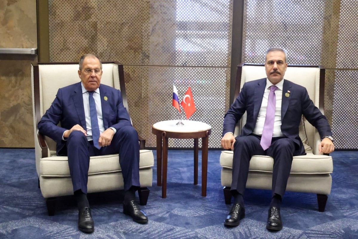 Хакан Фидан встретился с Сергеем Лавровым в Баку