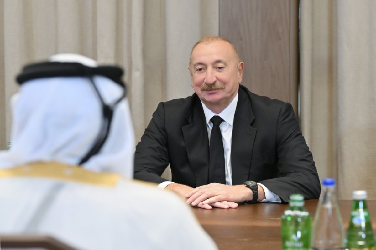 Ильхам Алиев встретился с эмиром Катара-ФОТО 