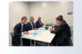 ЦБА провел переговоры с Abu Dhabi Commercial Bank и UBS Asset Management