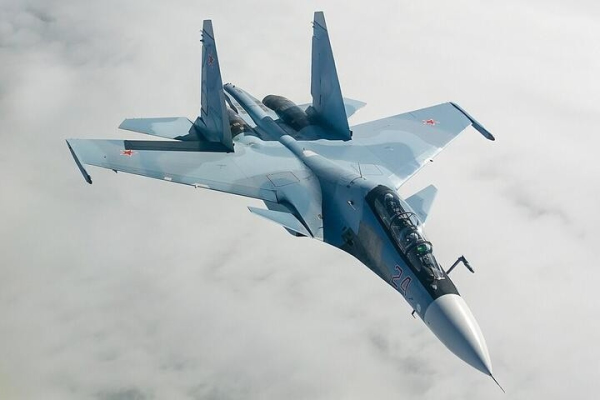 В Калининградской области разбился истребитель Су-30СМ